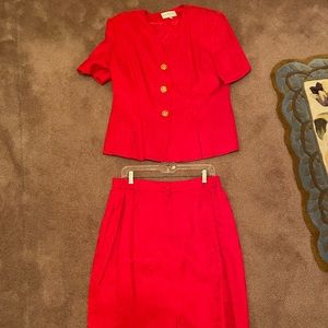 Amanda smith skirt set